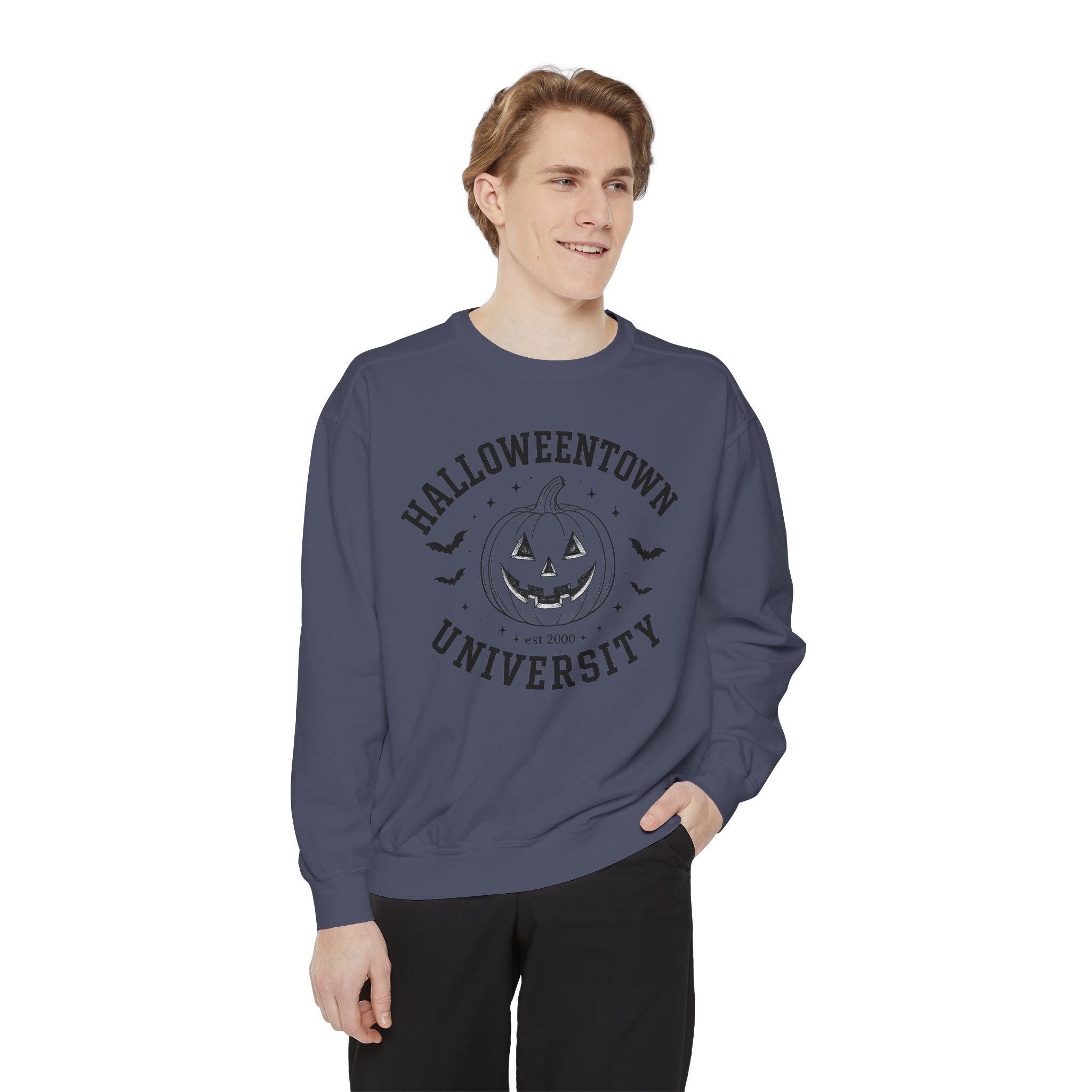 Halloweentown University Sweatshirt — Pumpkin Campus Graphic Crewneck