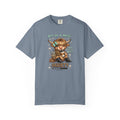 Bit of a Mess Anxiety Cowgirl Graphic T-Shirt — Cute Retro Cow Print Tee for Anxiety Awareness