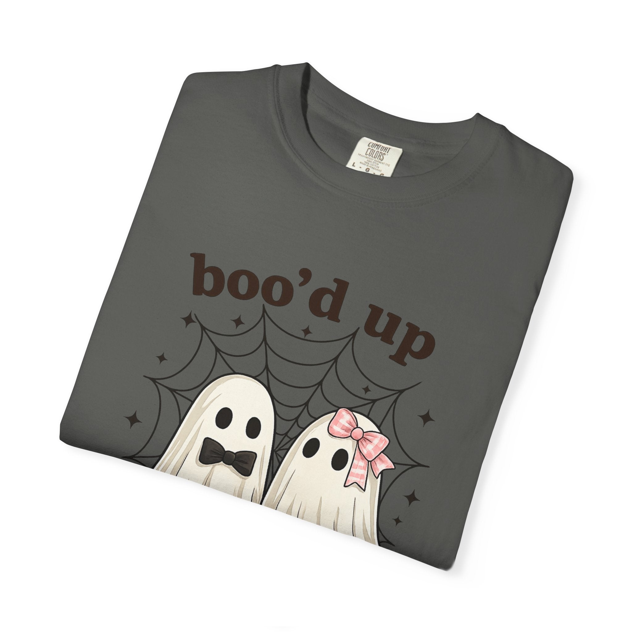 Boo'd Up Ghosts T-Shirt – Cute Couple Halloween Tee