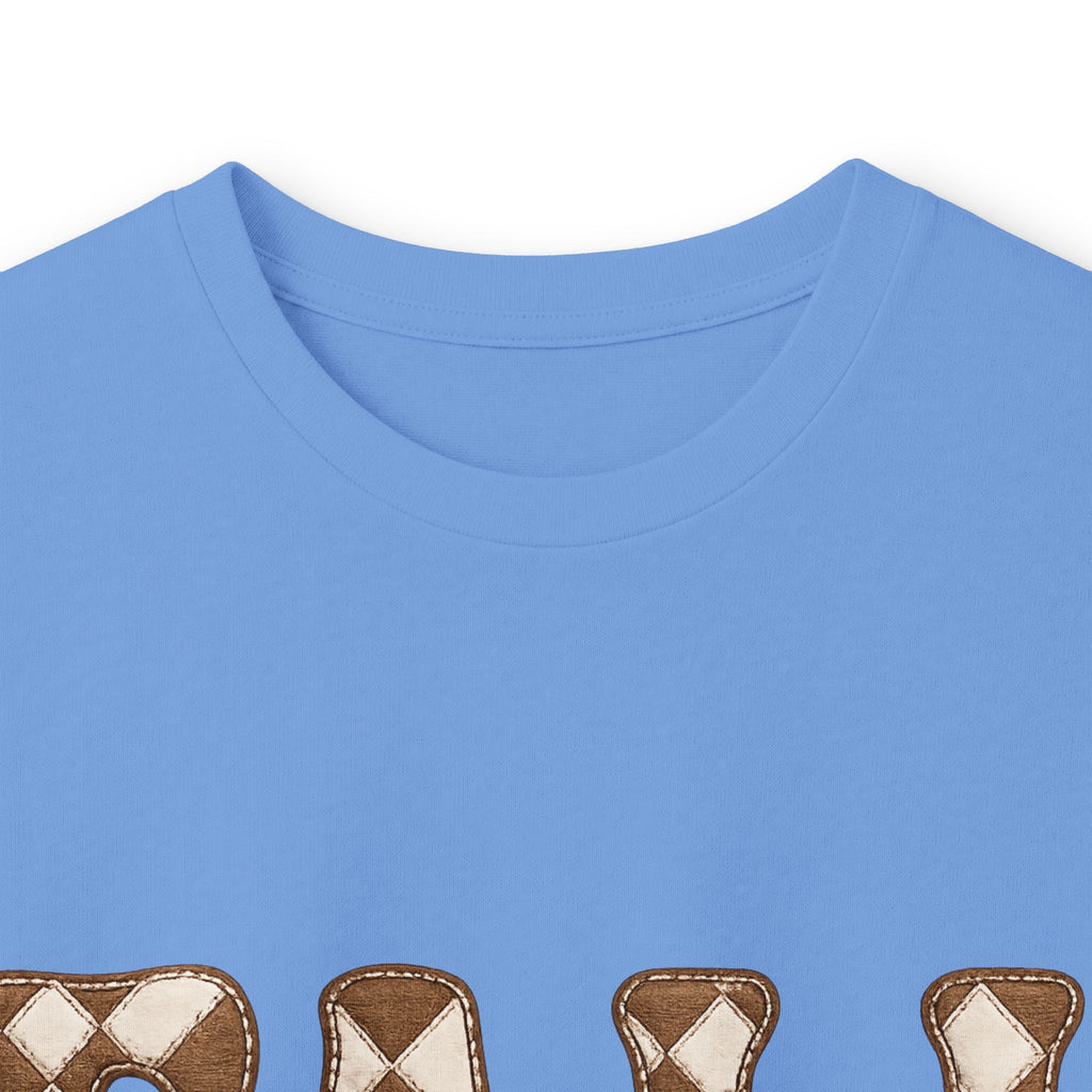 Fall Graphic Long Sleeve Tee — Retro Pattern "FALL" Autumn Shirt