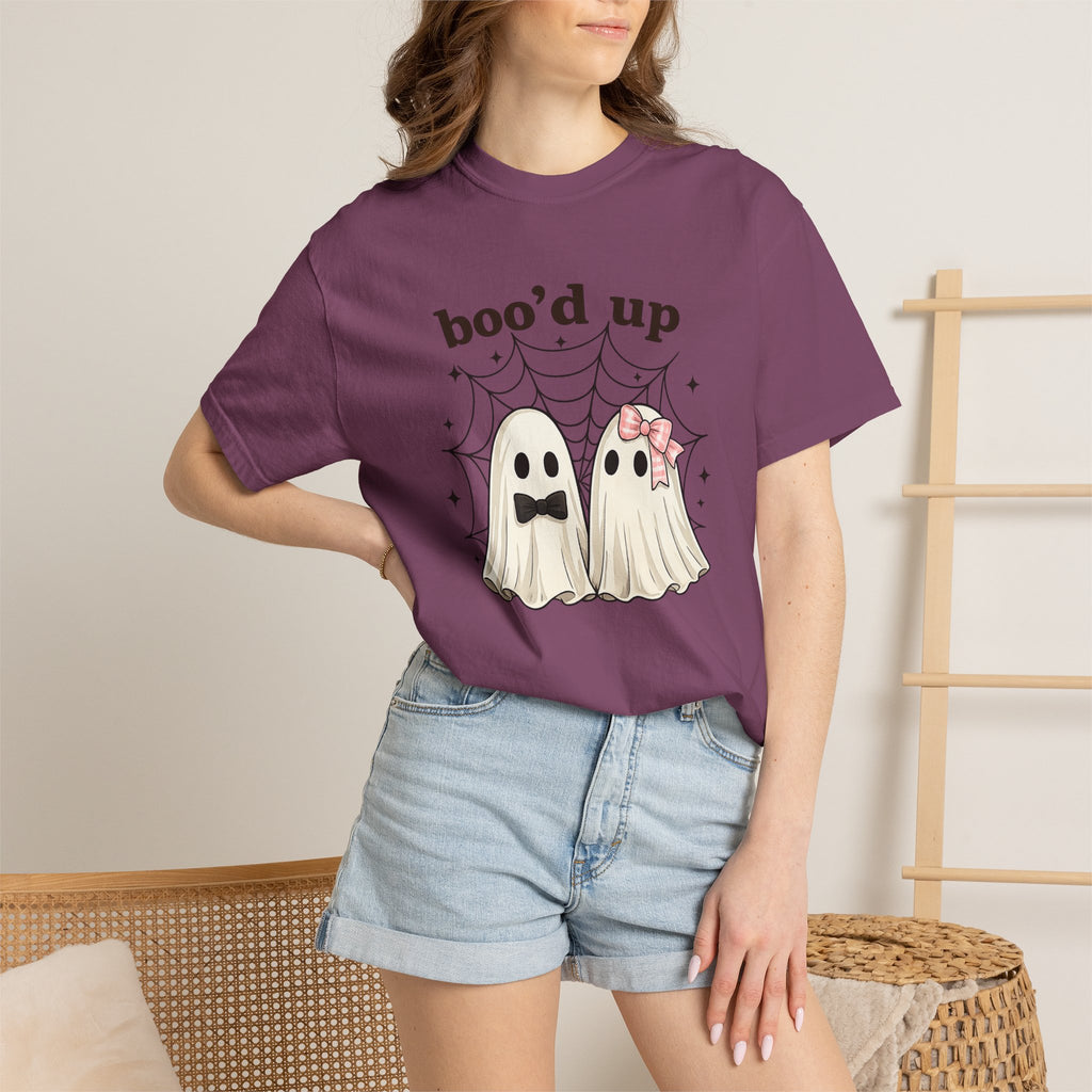 Boo'd Up Ghosts T-Shirt – Cute Couple Halloween Tee