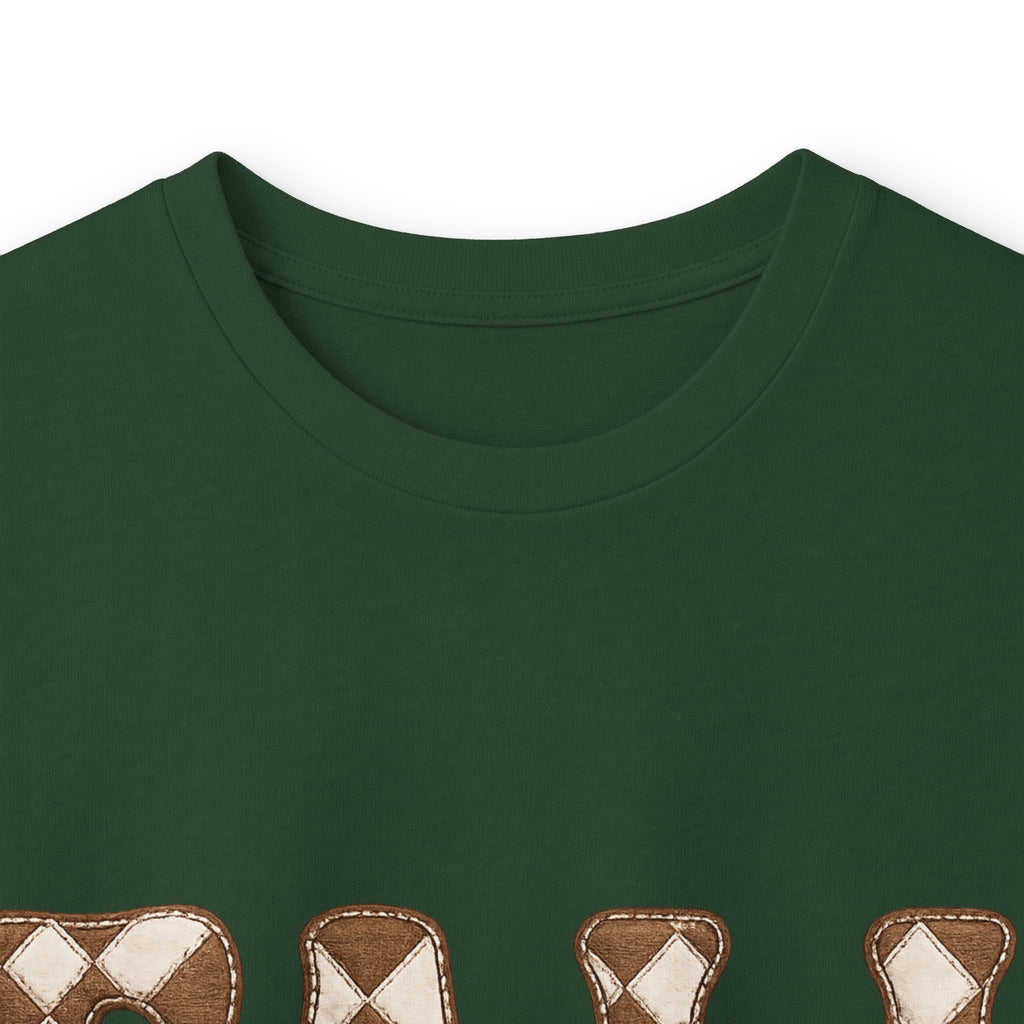 Fall Graphic Long Sleeve Tee — Retro Pattern "FALL" Autumn Shirt