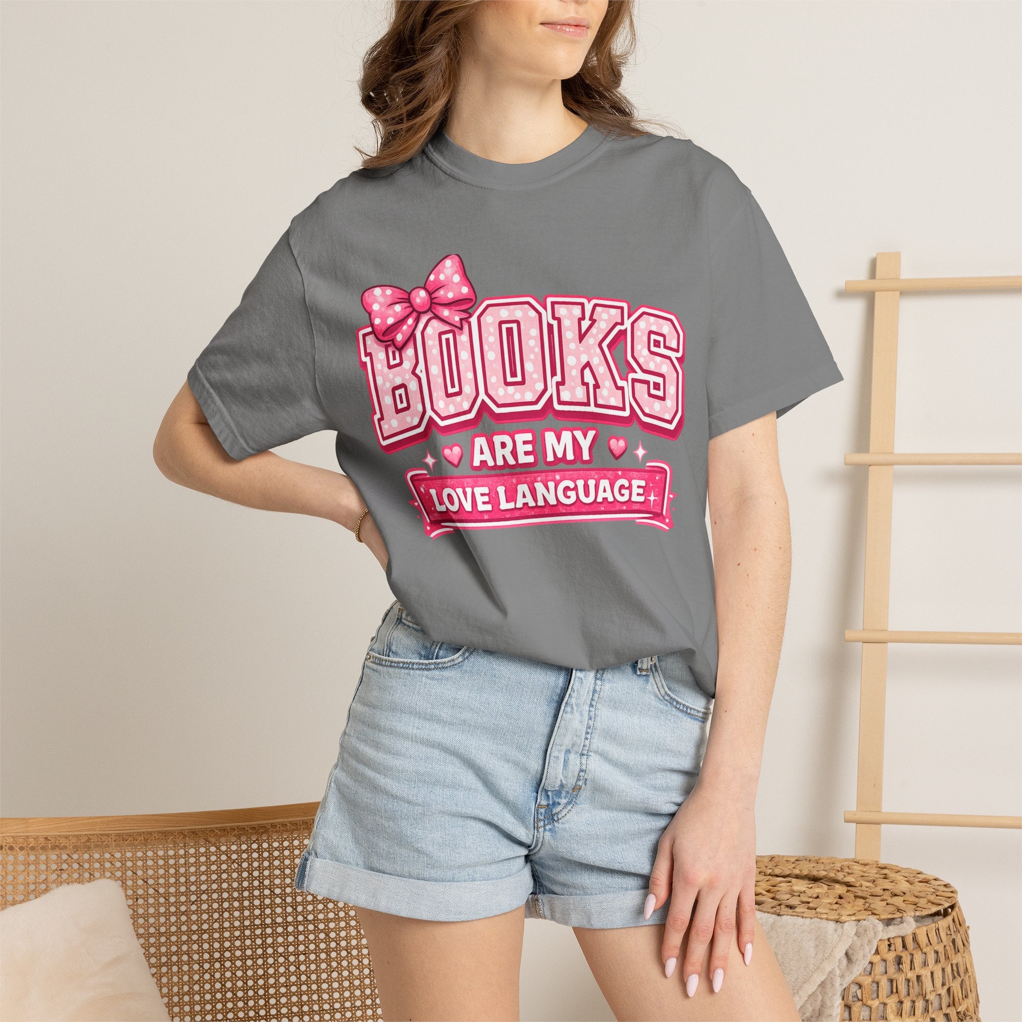 Books Are My Love Language T-Shirt