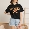 Spooky Gingham Bow T-Shirt — Halloween Graphic Tee