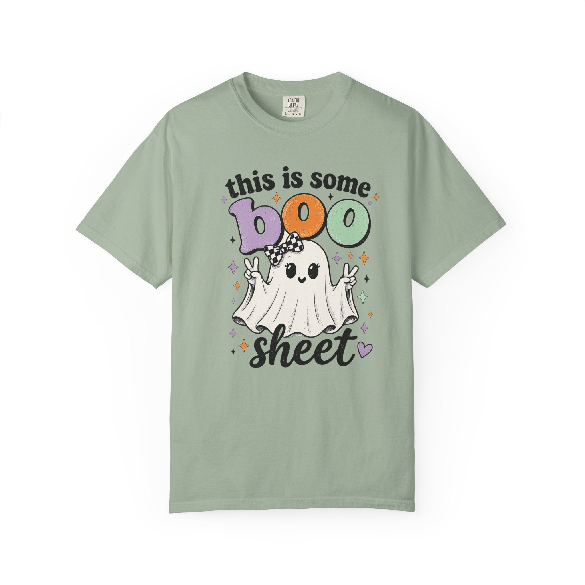 Halloween "This Is Some Boo Sheet" Ghost T-Shirt — Funny Spooky Graphic Tee