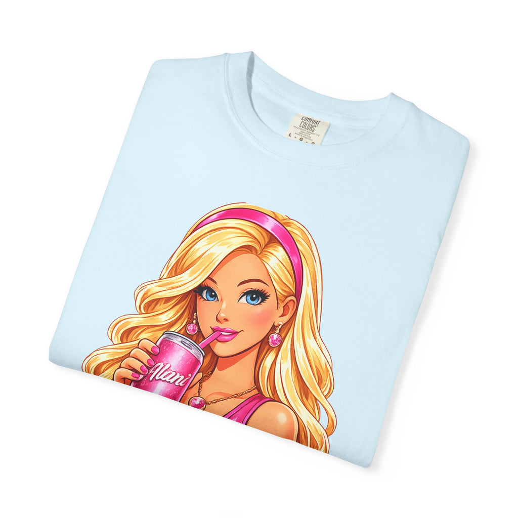 Barbie Vibes T-Shirt — Pink Cup Girl Graphic Tee