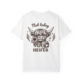 Not Today Heifer T-Shirt — Cute Highland Cow Graphic Tee