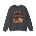 Emotional Support Sweatshirt Crewneck - Cozy Fall Leopard Pumpkin Design