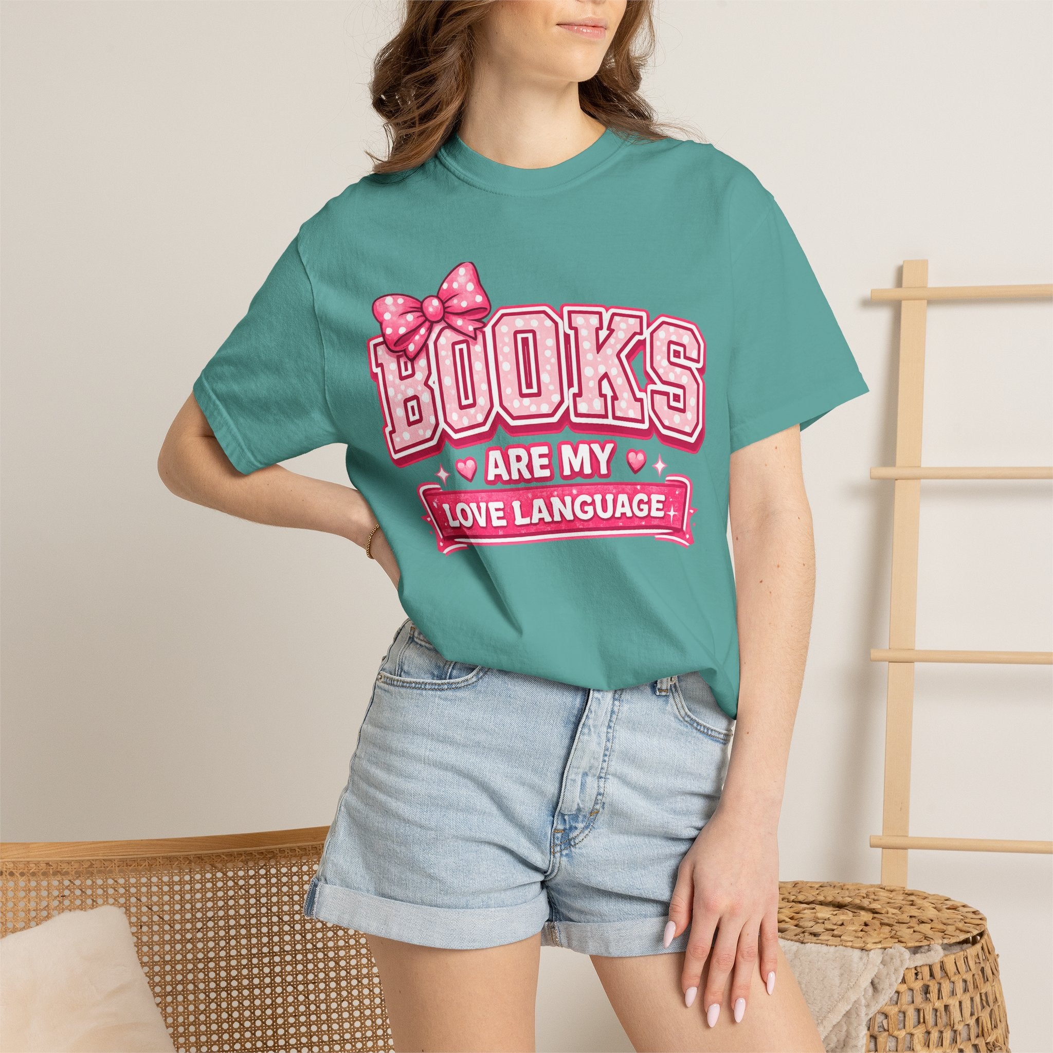 Books Are My Love Language T-Shirt