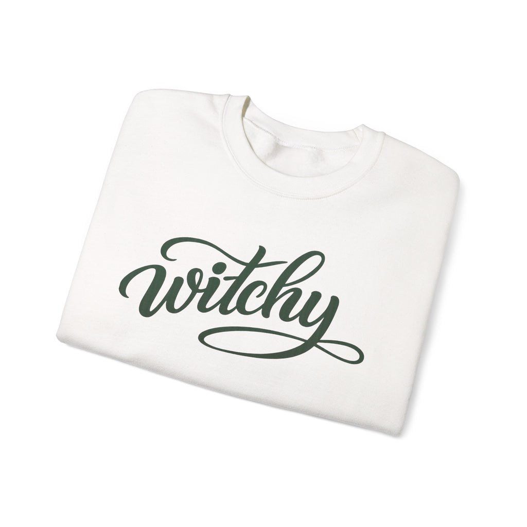 Witchy Script Crewneck Sweatshirt