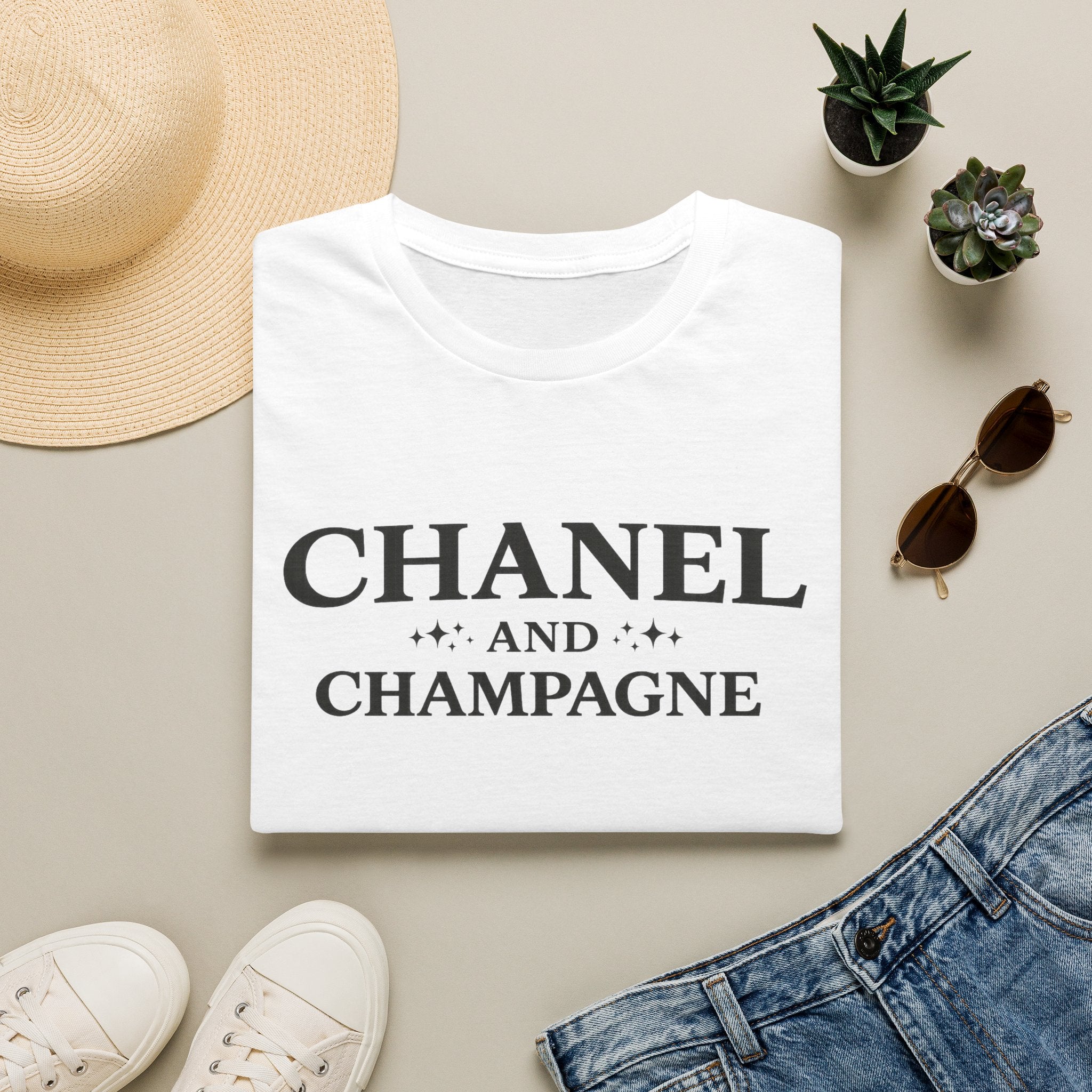 Chanel and Champagne T-Shirt