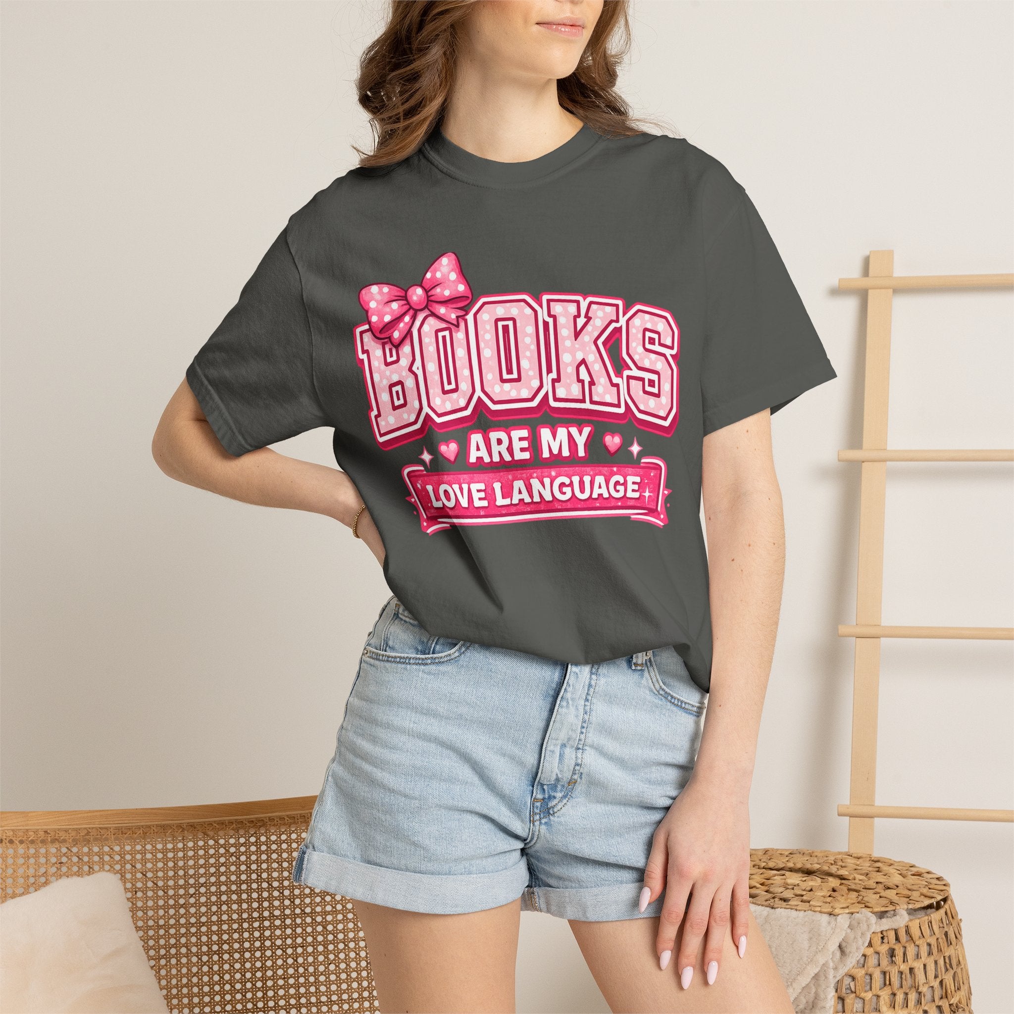 Books Are My Love Language T-Shirt