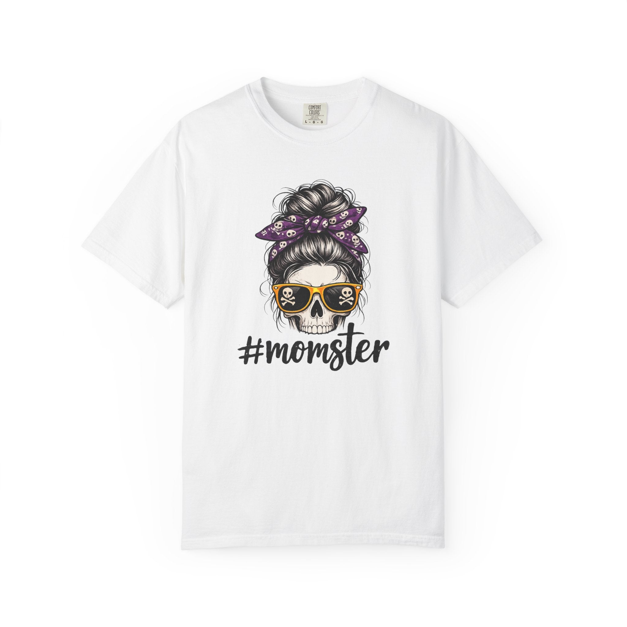 Momster Skull T-Shirt – Halloween Mom Graphic Tee