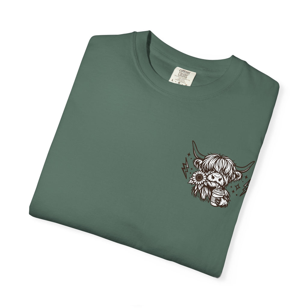 Not Today Heifer T-Shirt — Cute Highland Cow Graphic Tee