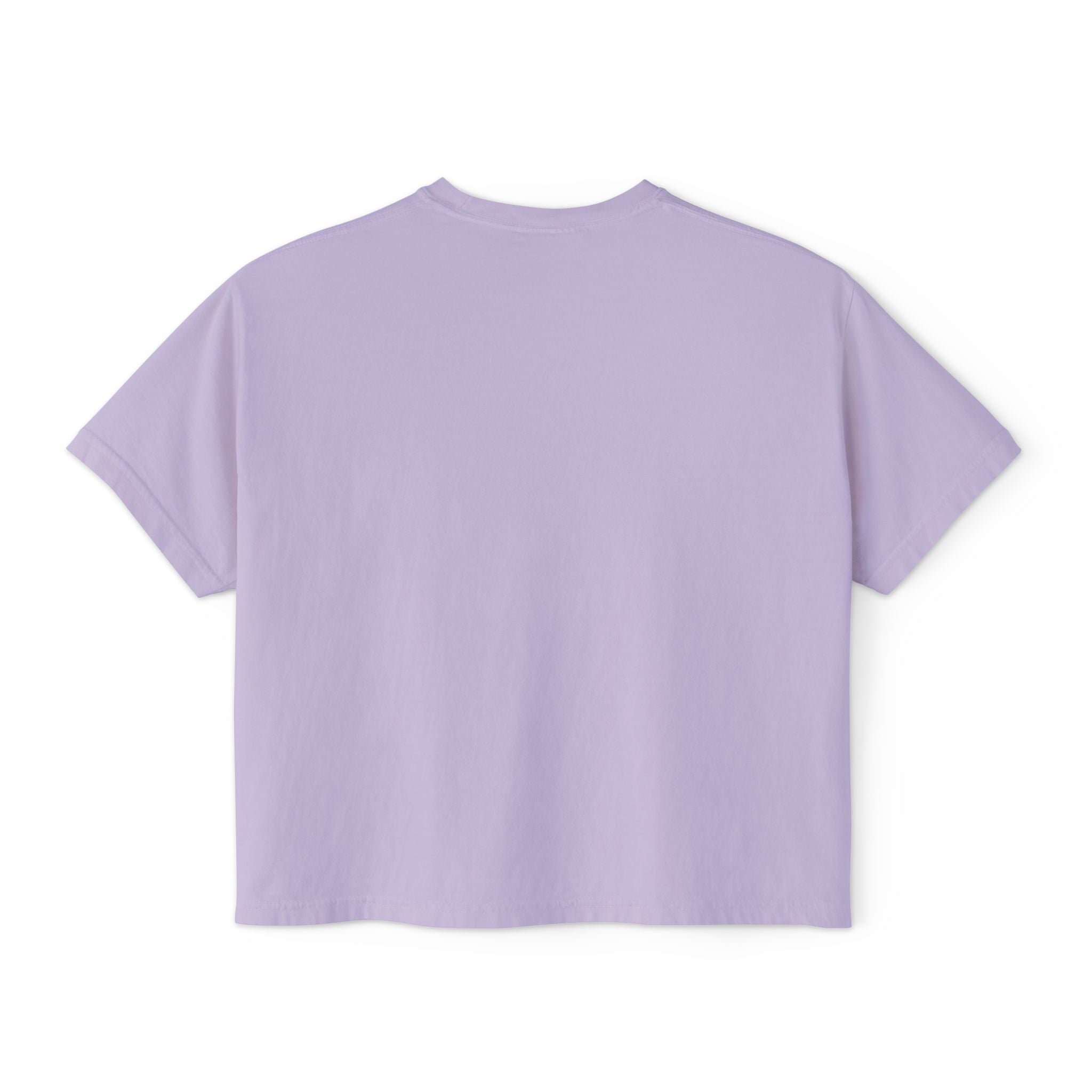 Women's Boxy Tee — 'Hot Girls Hit Curbs' Pink Convertible Graphic Crop Top