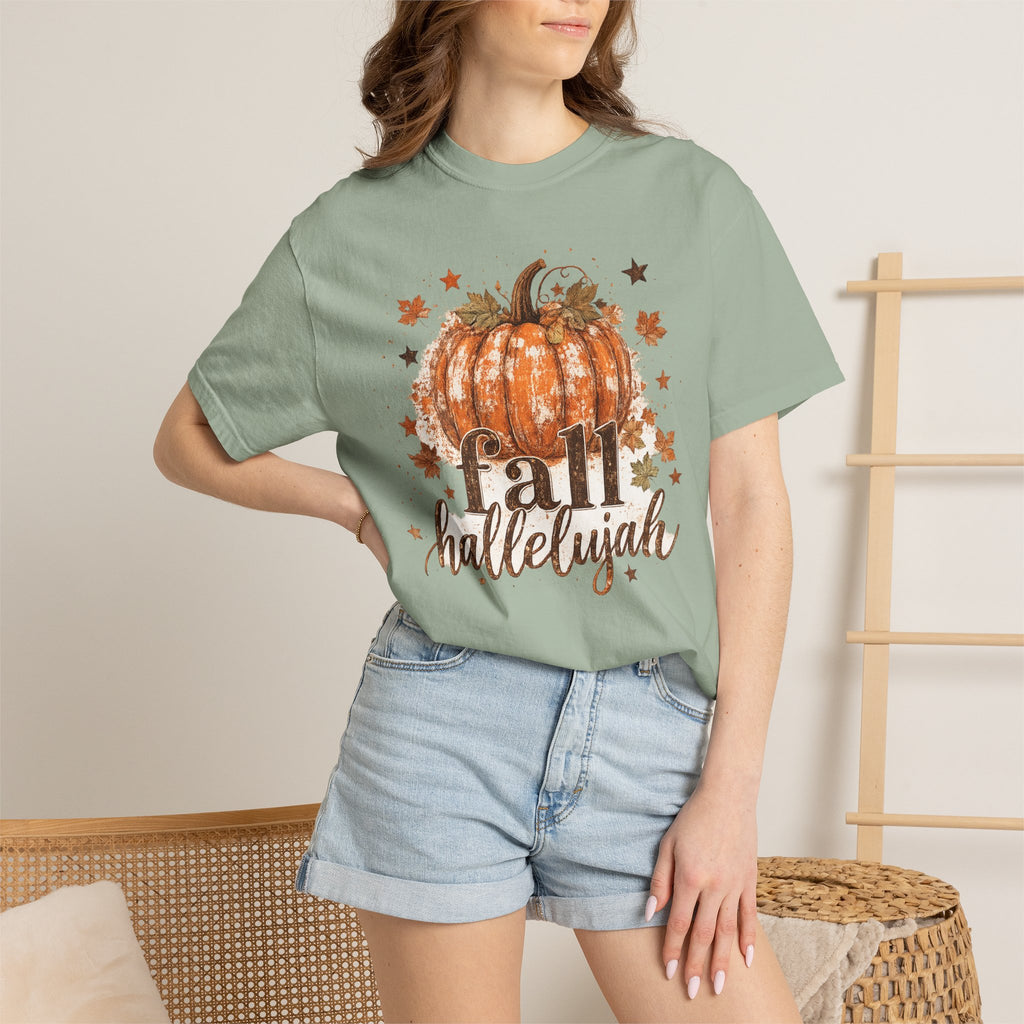 Fall Hallelujah Pumpkin T-Shirt