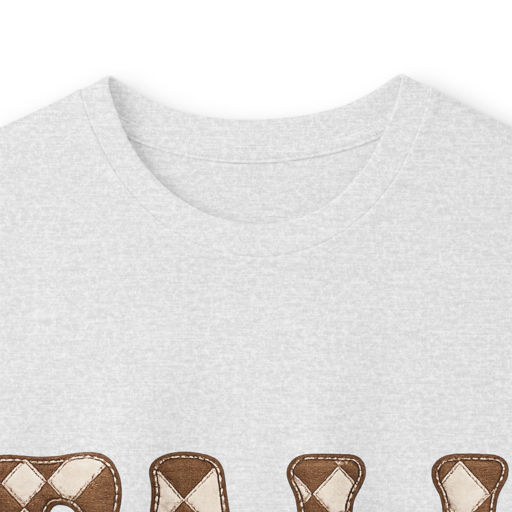 Fall Graphic Long Sleeve Tee — Retro Pattern "FALL" Autumn Shirt
