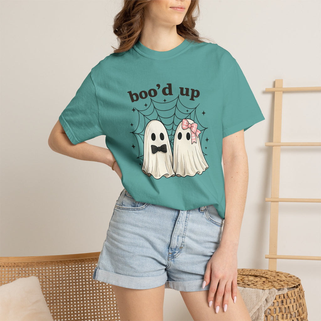 Boo'd Up Ghosts T-Shirt – Cute Couple Halloween Tee