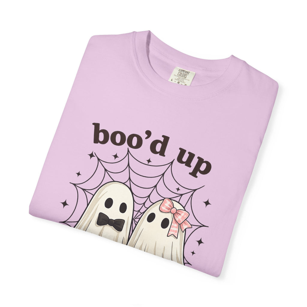 Boo'd Up Ghosts T-Shirt – Cute Couple Halloween Tee