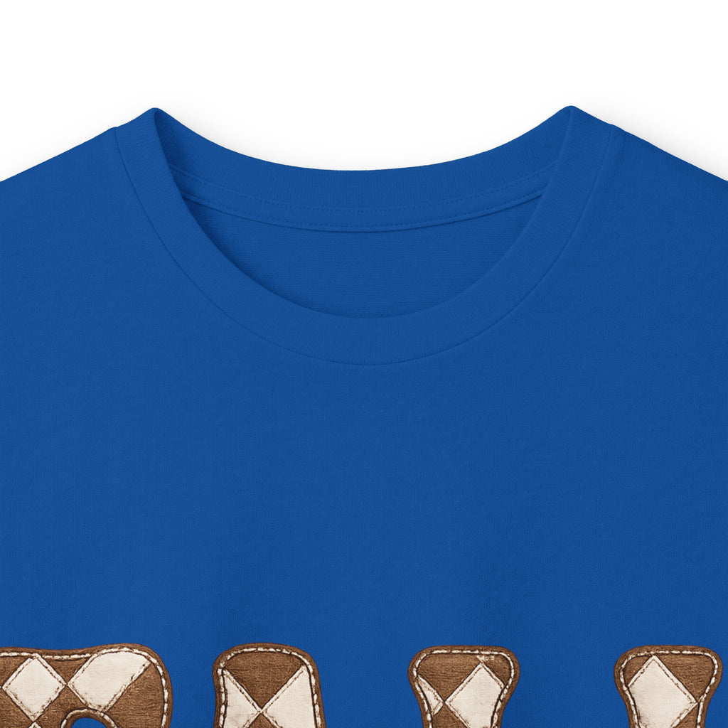 Fall Graphic Long Sleeve Tee — Retro Pattern "FALL" Autumn Shirt