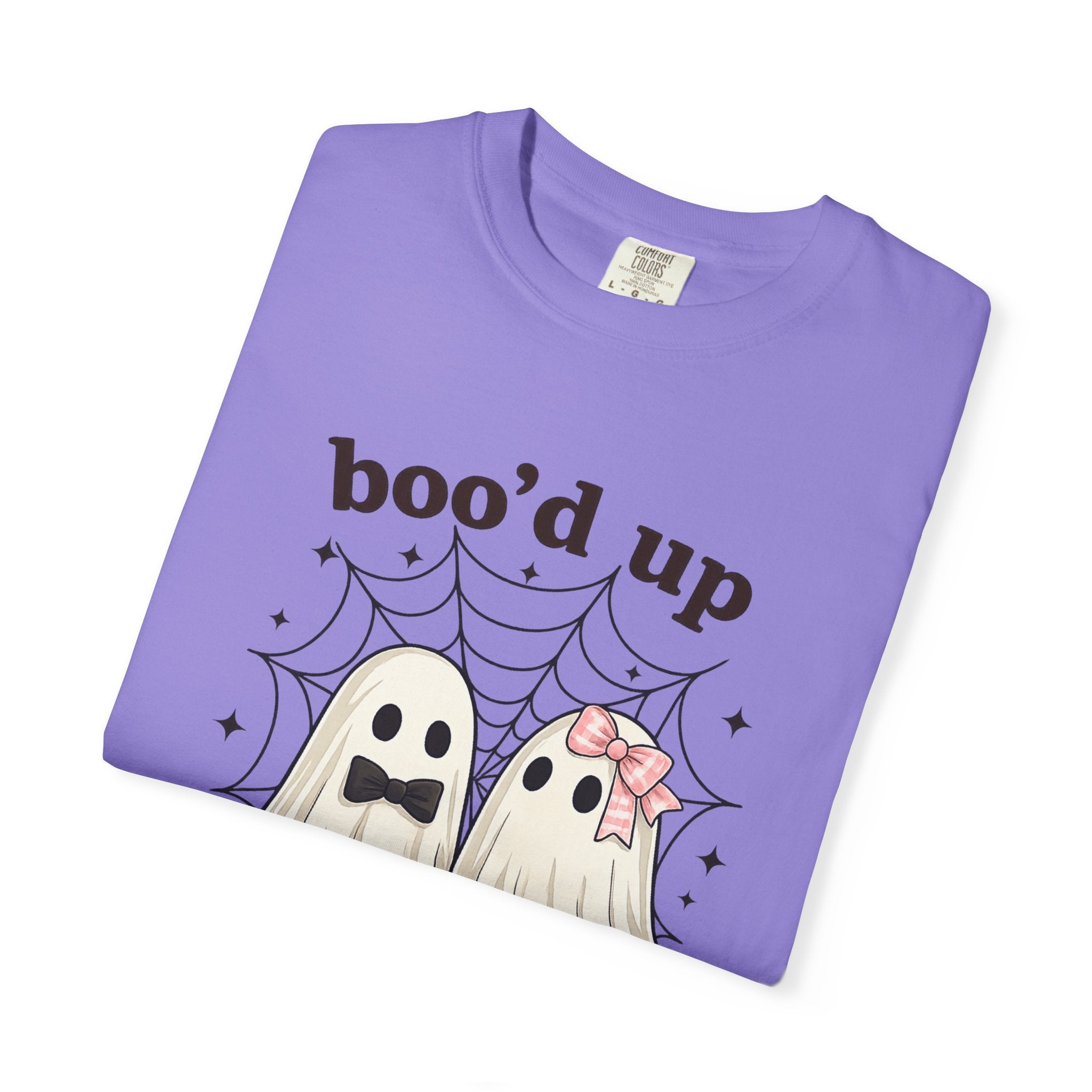 Boo'd Up Ghosts T-Shirt – Cute Couple Halloween Tee