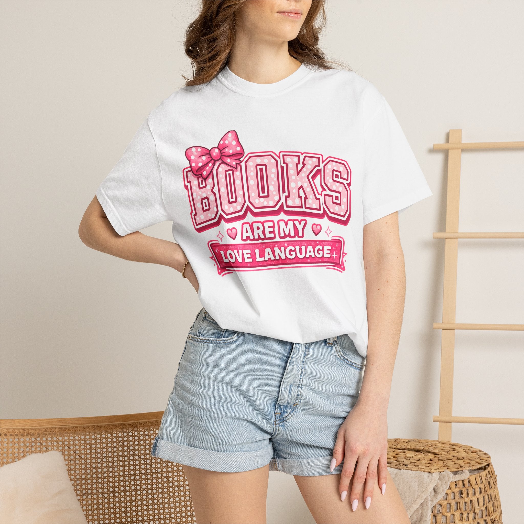 Books Are My Love Language T-Shirt