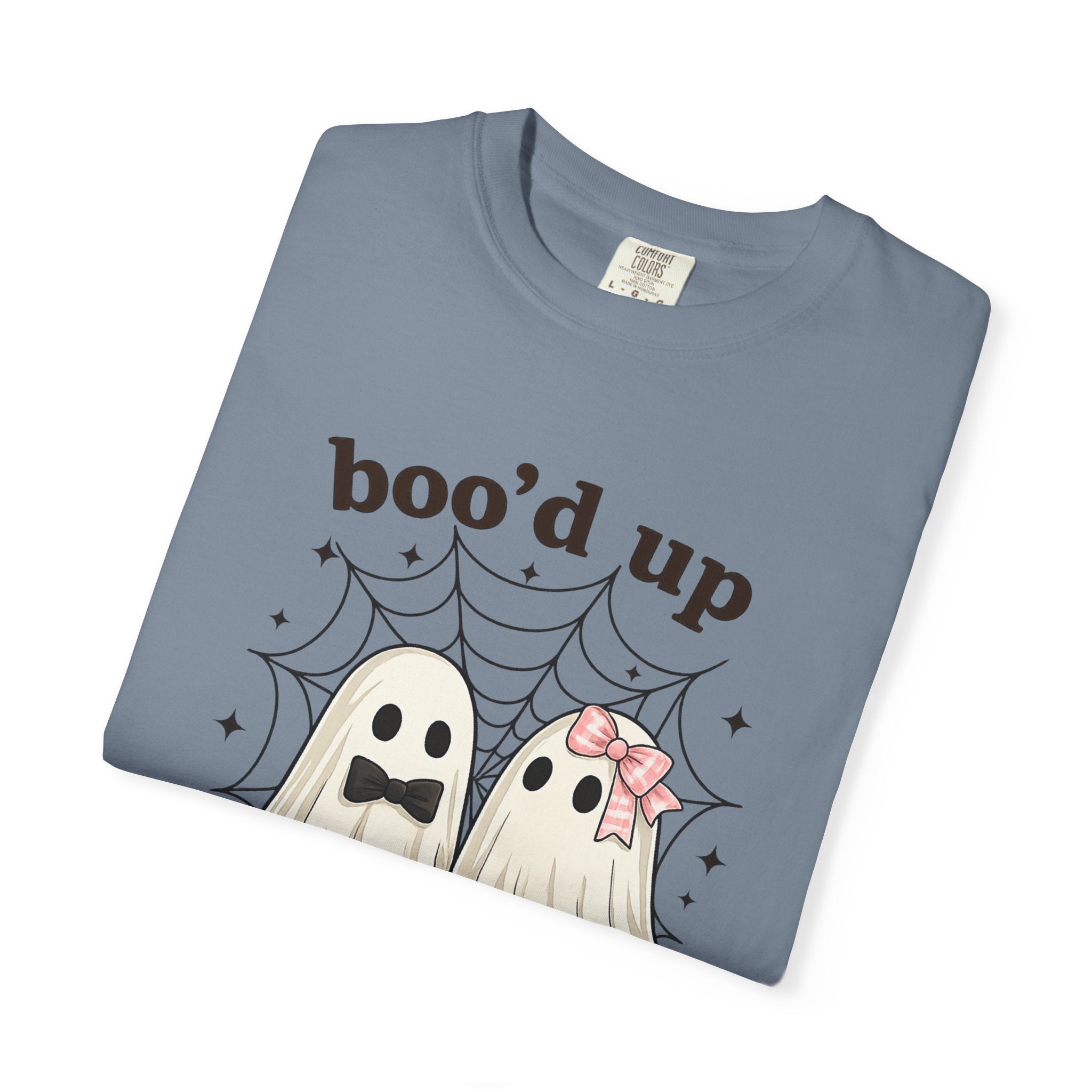 Boo'd Up Ghosts T-Shirt – Cute Couple Halloween Tee