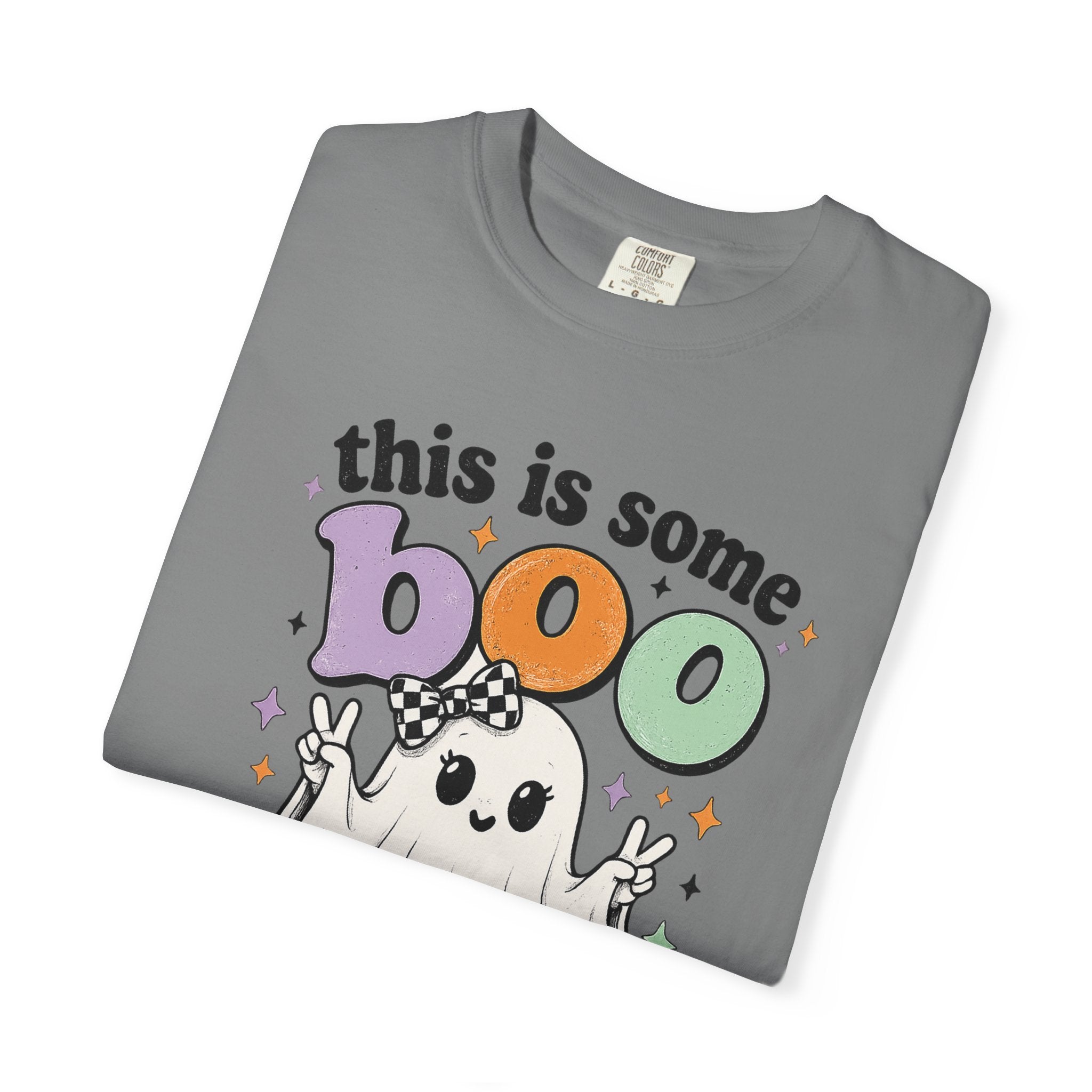 Halloween "This Is Some Boo Sheet" Ghost T-Shirt — Funny Spooky Graphic Tee