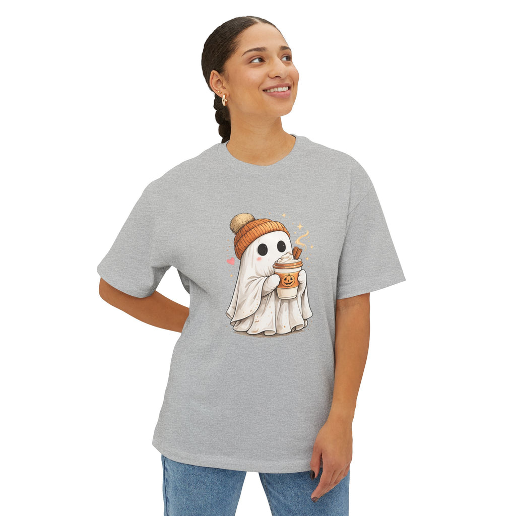Ghost with Pumpkin Latte Tee