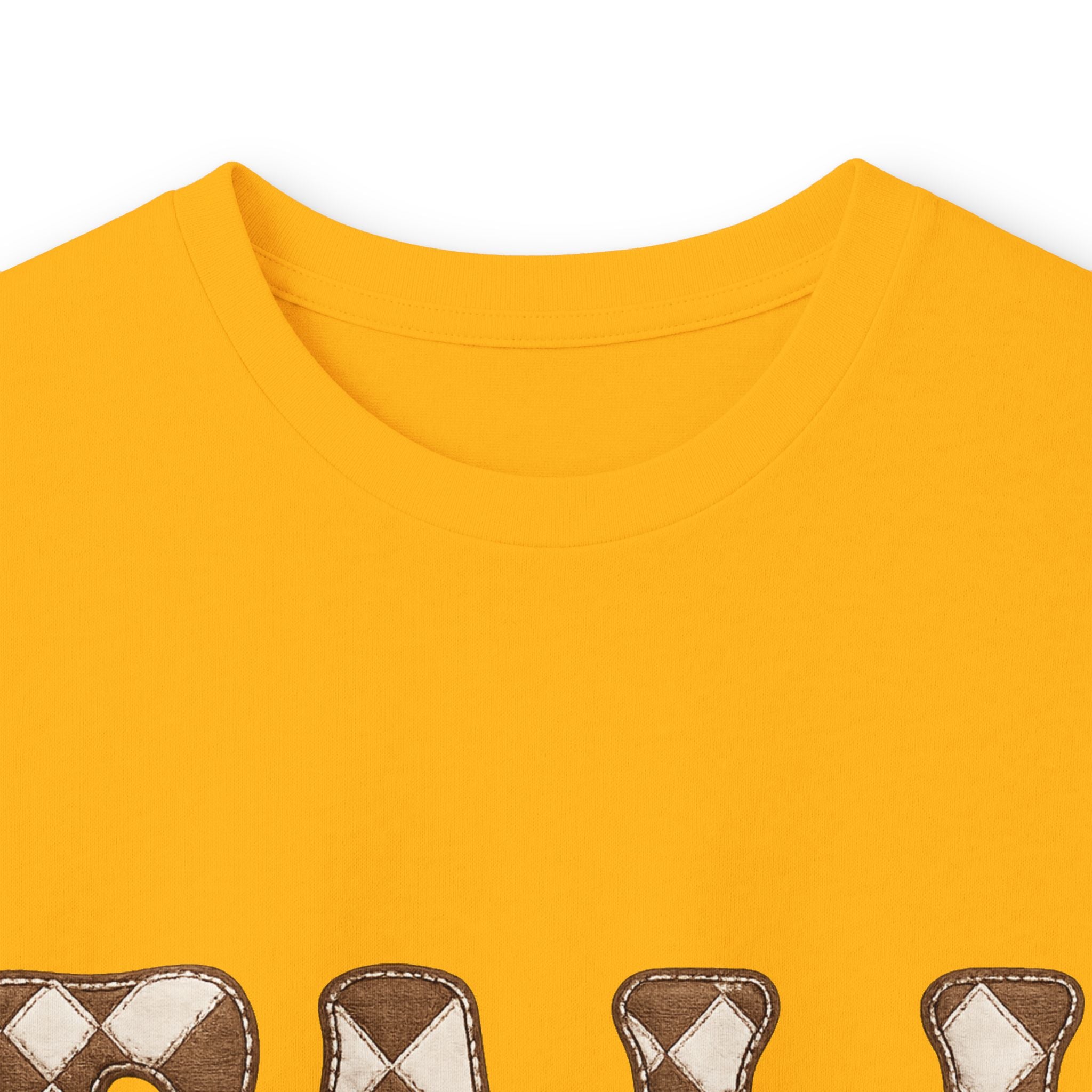 Fall Graphic Long Sleeve Tee — Retro Pattern "FALL" Autumn Shirt
