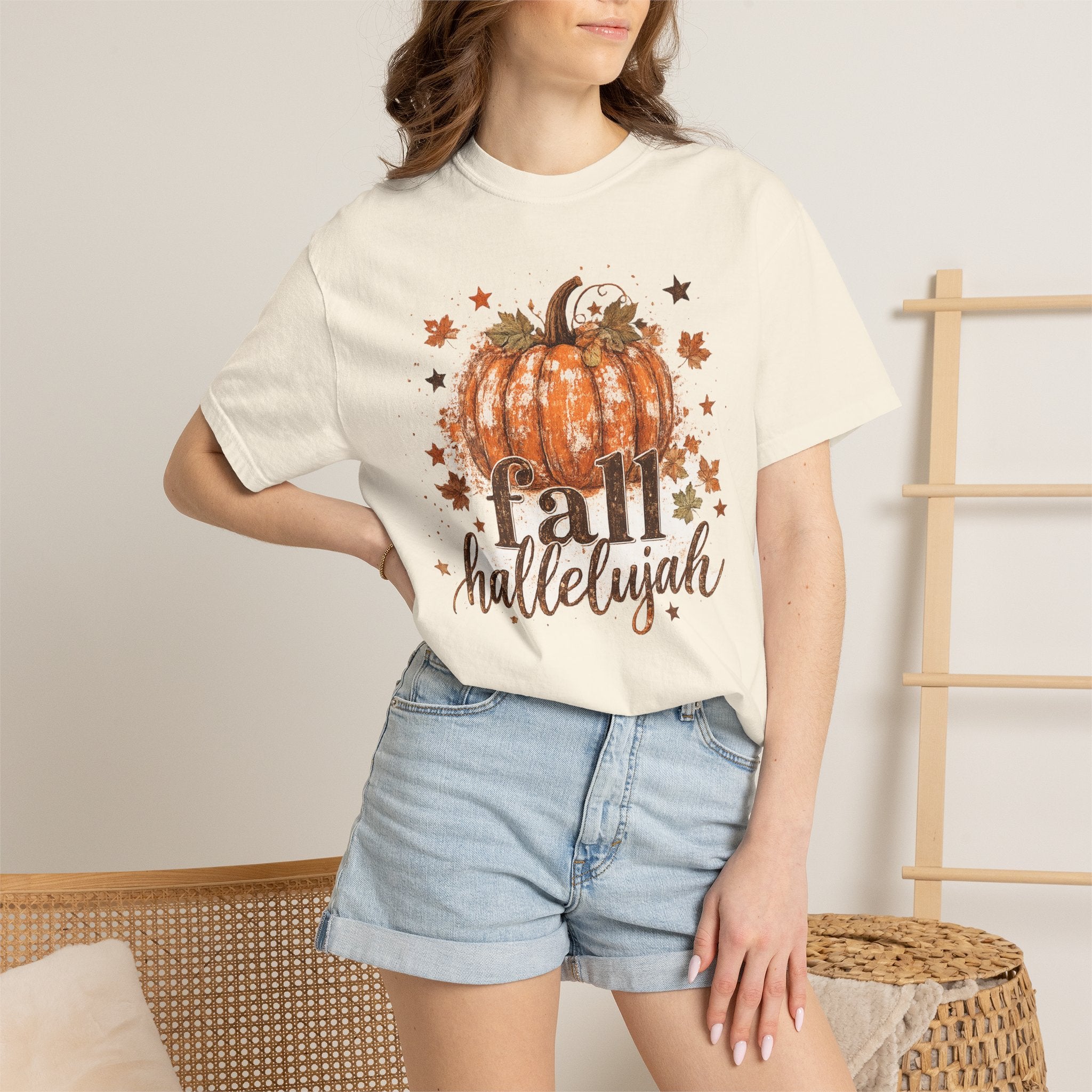Fall Hallelujah Pumpkin T-Shirt