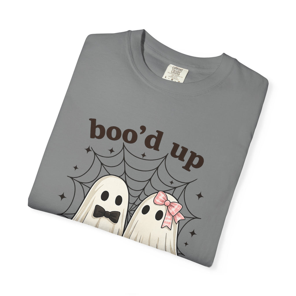 Boo'd Up Ghosts T-Shirt – Cute Couple Halloween Tee