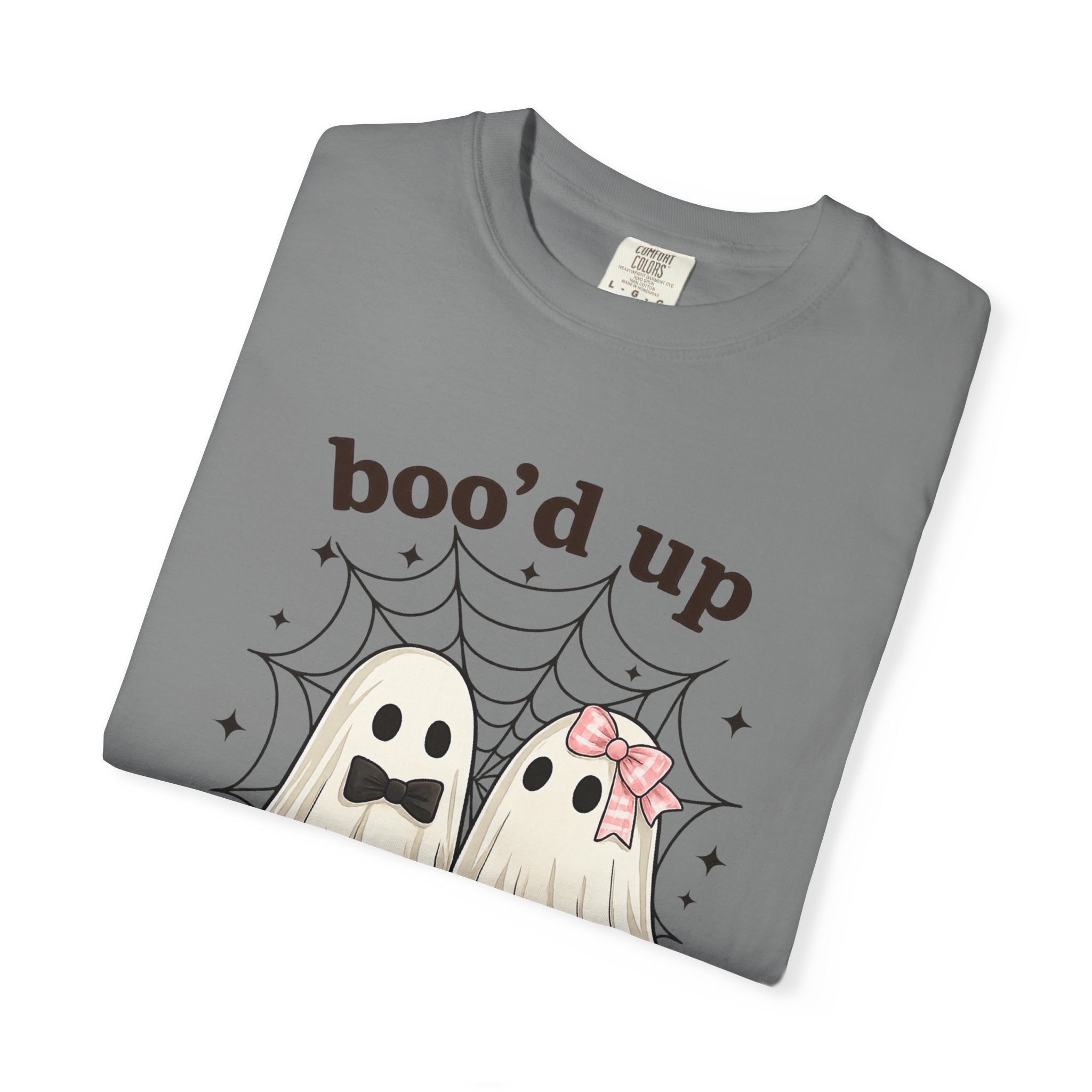 Boo'd Up Ghosts T-Shirt – Cute Couple Halloween Tee