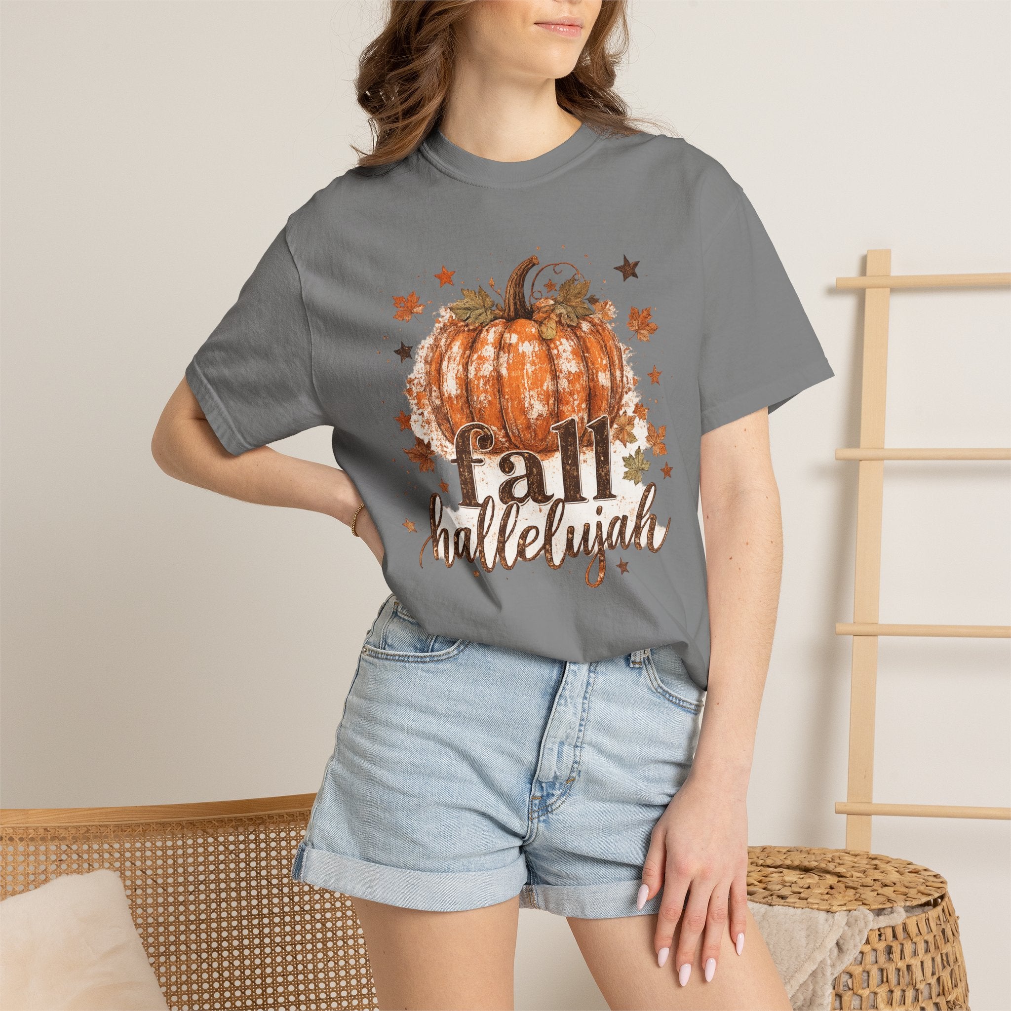 Fall Hallelujah Pumpkin T-Shirt