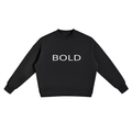 Fleece Side Slit Crewneck Sweatshirt