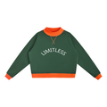 Women’s Mock Neck Crewneck Sweatshirt